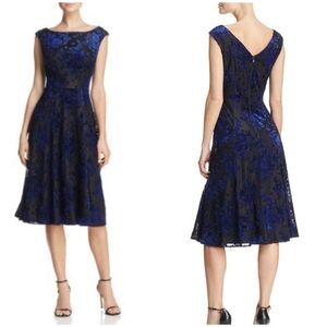 Betsey Johnson | Velvet Burnout Dress 6  Whimsigoth Dark Romantic